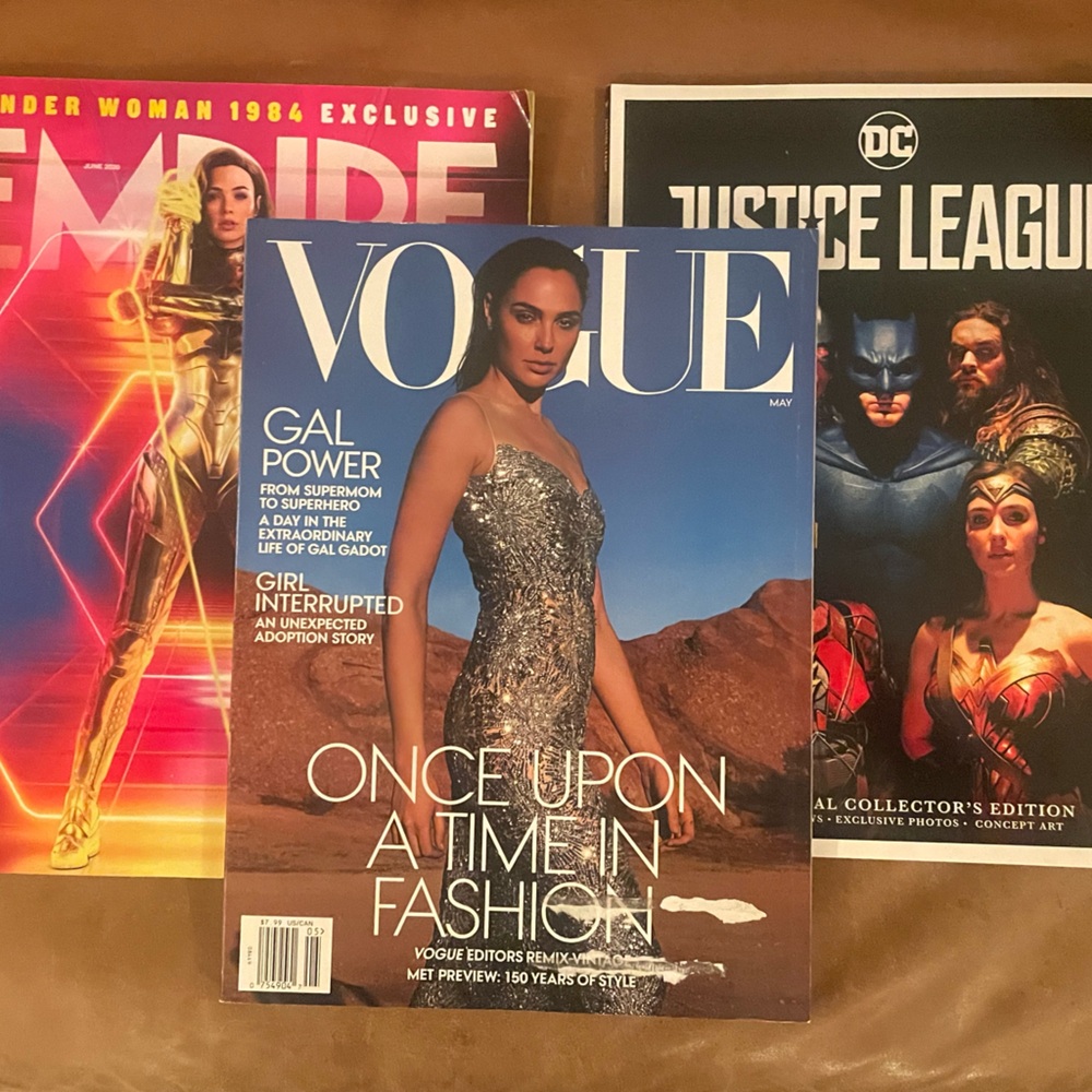 Gal Gadot Magazine Lot Wonder Woman Justice League Empire Vogue